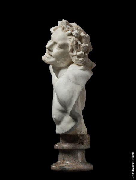 Satiro Torlonia, Busto di Satiro ebbro, replica del tipo Ercolano