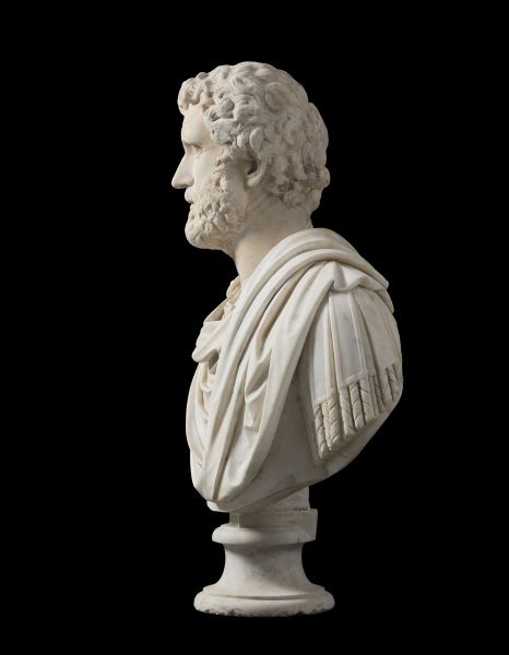 Portrait of Antoninus Pius on Modern Bust 