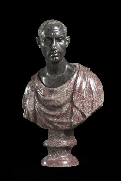 Modern Bust with Portrait Called Scipio