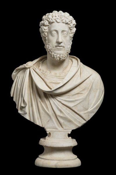 Portrait of Commodus on an Ancient Unrelated Bust 