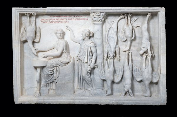 Relief with a Shop Scene